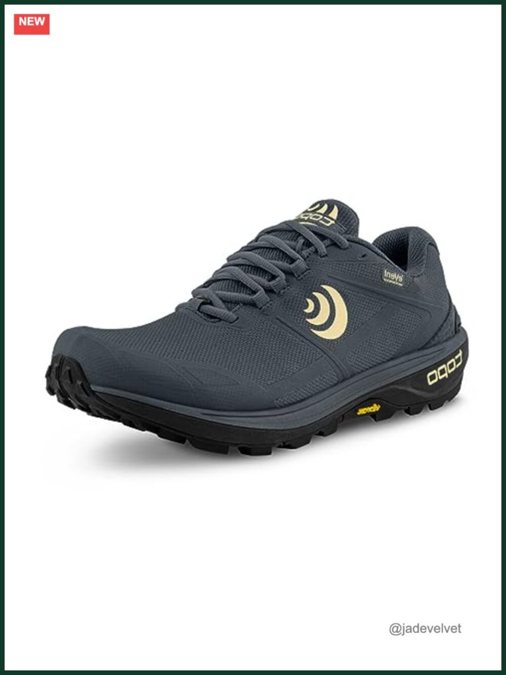 Waterproof Trail Running Shoes with Vibram Outsole